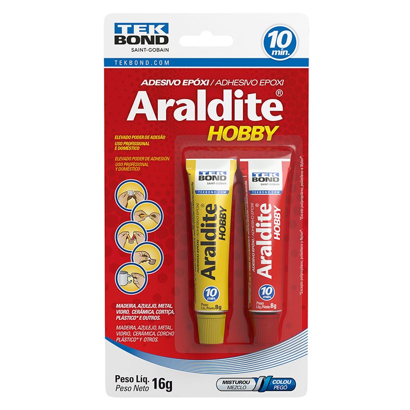 Cola araldite de uso geral de 16g COLA05